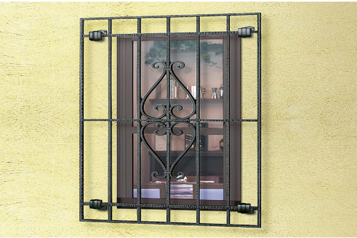 新築戸建て鋳物面格子工事