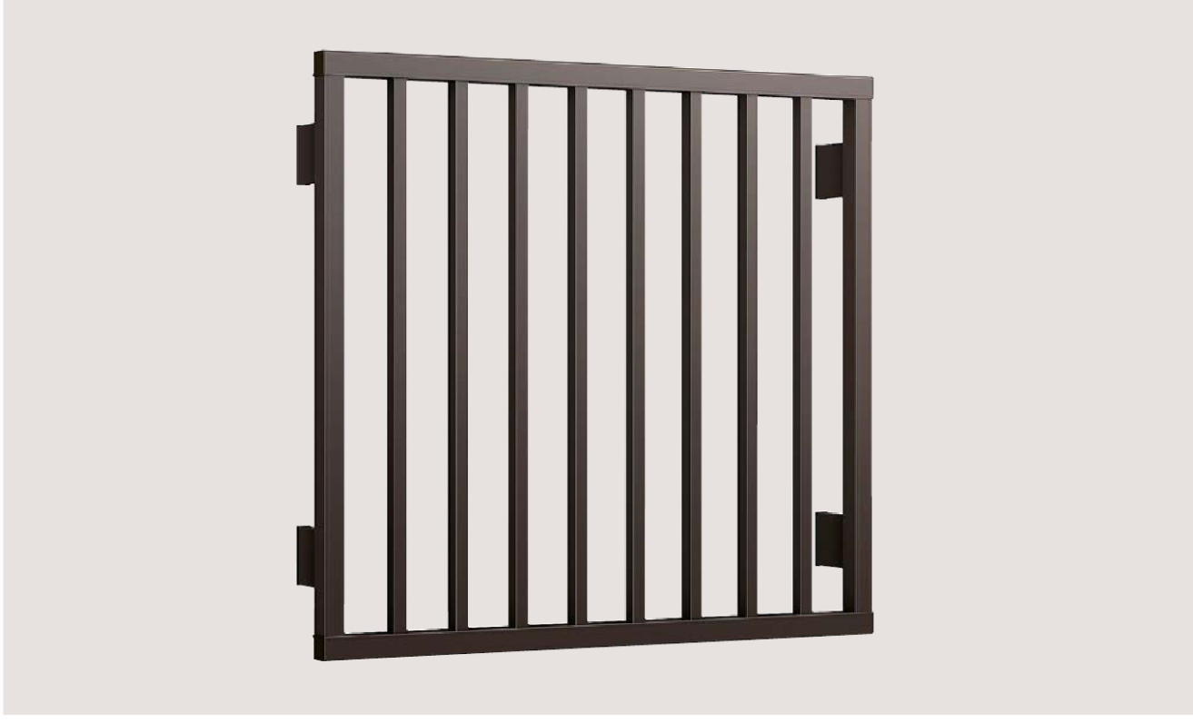 新築戸建て高強度面格子工事