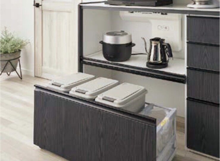 新築戸建てカップボード設置工事