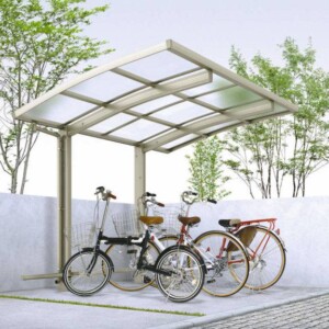 新築戸建てサイクルポート工事