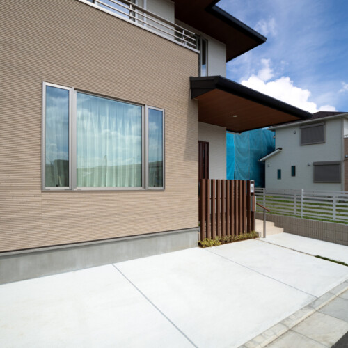 新築戸建て土間コンクリート工事