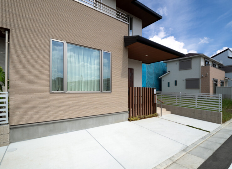 新築戸建て土間コンクリート工事