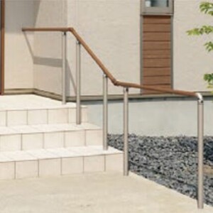 新築戸建て外構手すり取付工事