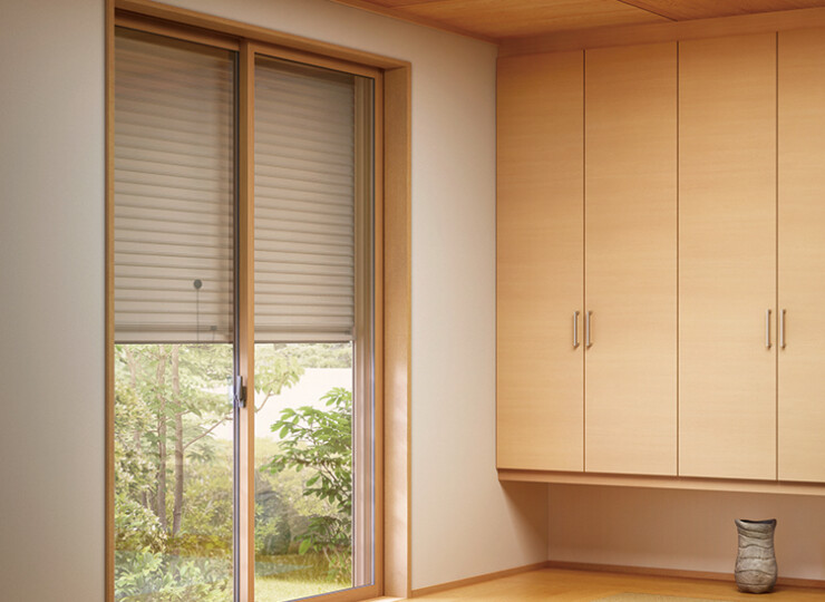 新築戸建てシャッター工事